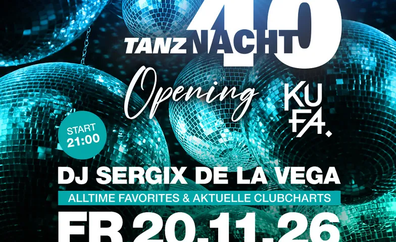 Tanznacht40 Soft-Opening Tickets