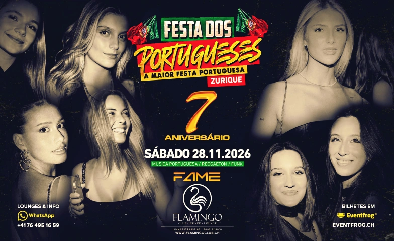 FESTA DOS PORTUGUESES (7) ANOS @FLAMINGO CLUB ZÜRICH, Partys / Disco, Flamingo Club