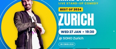 Event-Image for '27 JAN: Mike Casa Stand-up Comedy BEST OF 2024 @SOHO ZURICH!'