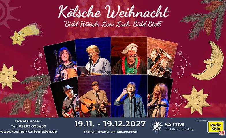 Event-Image for 'K&ouml;lsche Weihnacht Sidd H&ouml;&ouml;sch, Leev L&uuml;ck, Sidd Stell 2027'