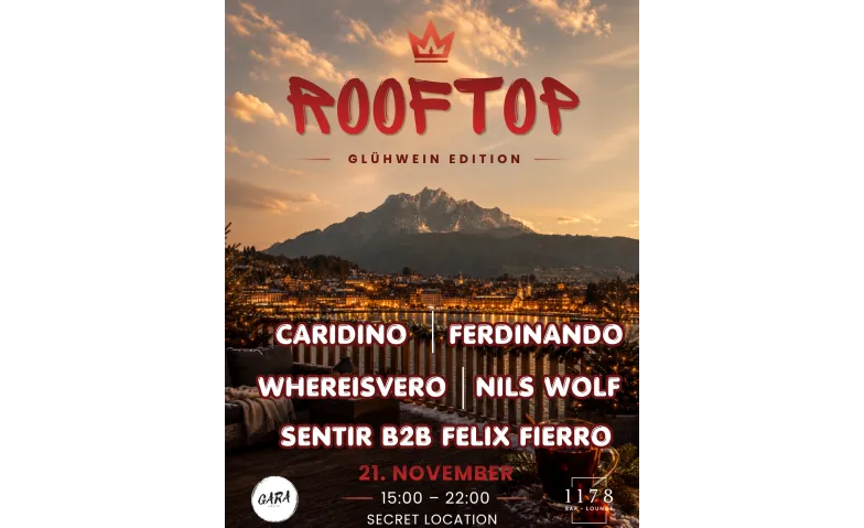 Rooftop Daydance - Glühwein Edition, Soirées & Fêtes / House & Techno, Rooftop Daydance
