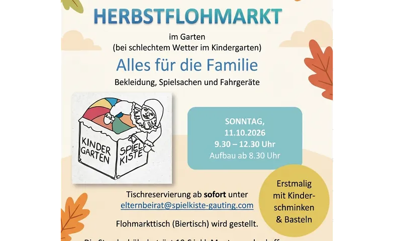 Herbstflohmarkt