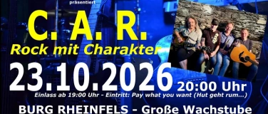 Event-Image for 'C.A.R. live @ Burg Rheinfels'