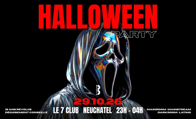 HALLOWEEN PARTY LE 7 CLUB, Rue des Terreaux 7, 2000 Neuch&acirc;tel Tickets