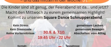 Event-Image for 'Feierabend und jetzt? Komm  zum Square Dance Schnupperabend'