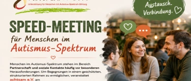 Event-Image for 'Speed-Meeting f&uuml;r Menschen im Autismus-Spektrum'