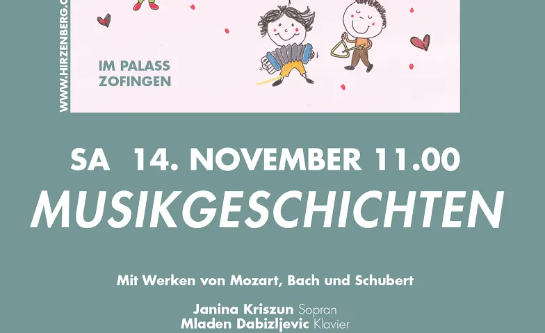 Babykonzert //  MUSIKGESCHICHTEN, Kinderveranstaltungen / Konzert, Palass