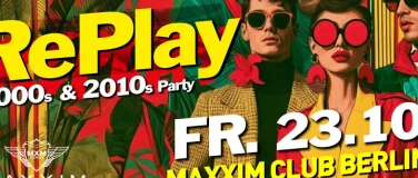 Event-Image for 'RePlay - Back to the 2000s & 2010s Party!'