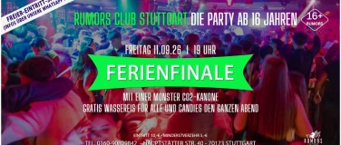 Event-Image for 'DIE PARTY ab 16 Jahren - Stuttgarts angesagteste 16er Party!'