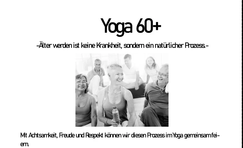 Event-Image for 'Yoga 60+'