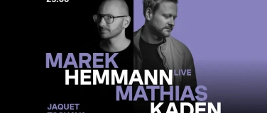 Event-Image for 'Marek Hemmann & Mathias Kaden'
