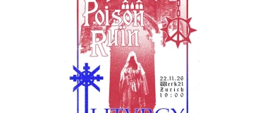 Event-Image for 'POISON RUIN + LITURGY (SOLO)'