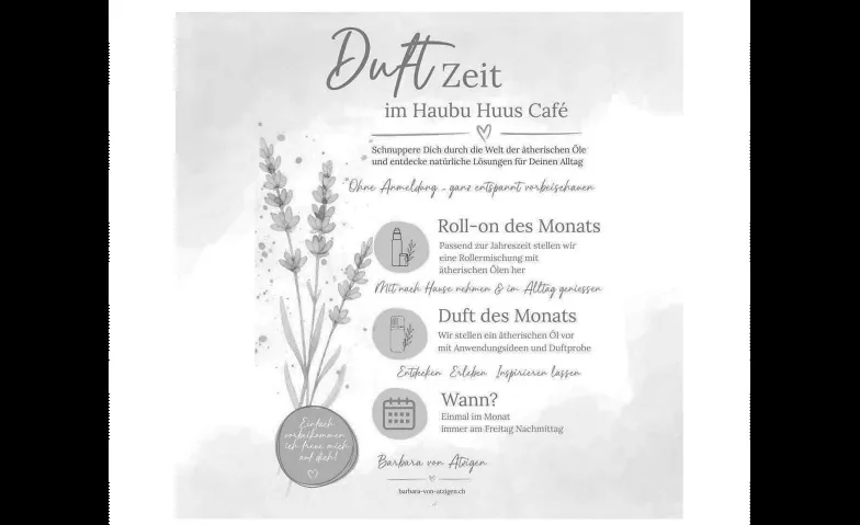 Event-Image for 'Duftige Zeit im Haubu Huus'