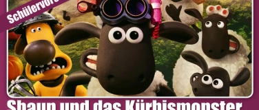 Event-Image for 'Fixe Sch&uuml;lervorstellung mit SHAUN und das K&uuml;rbismonster'