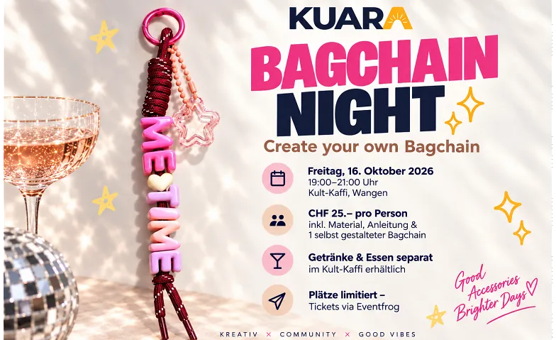 Bagchain Workshop – gestalte deine eigene Bagchain