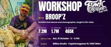 Event-Image for 'HIP HOP & BR FUNK DANCE WORKSHOP with BROOP'Z'