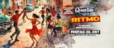 Event-Image for 'RITMO de &laquo;Baila-Conmigo&raquo; / FR 30. OKT @ QUARTIER Klub'