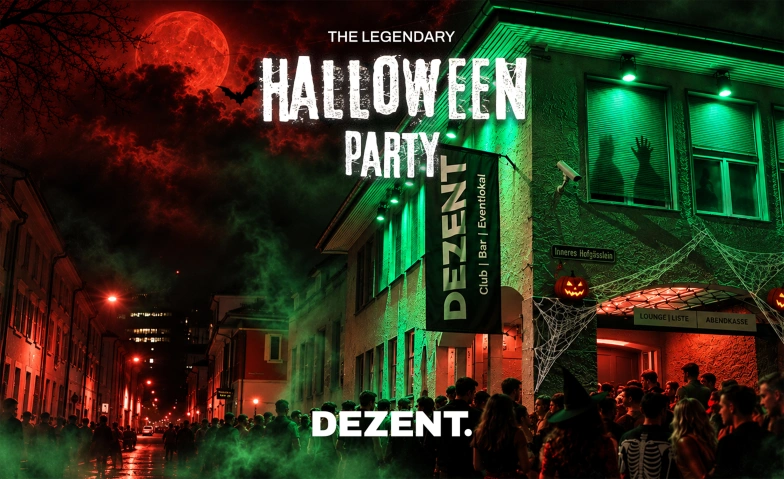 The legendary Halloween Party @DEZENT. DEZENT. - club. bar. eventlokal., Hintere Poststrasse 2, 9000 St. Gallen Tickets