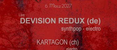 Event-Image for 'DEVISION REDUX (de) + Kartagon (ch)'