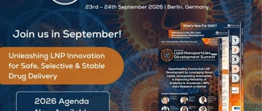 Event-Image for '5th Lipid Nanoparticles Development Summit Europe'