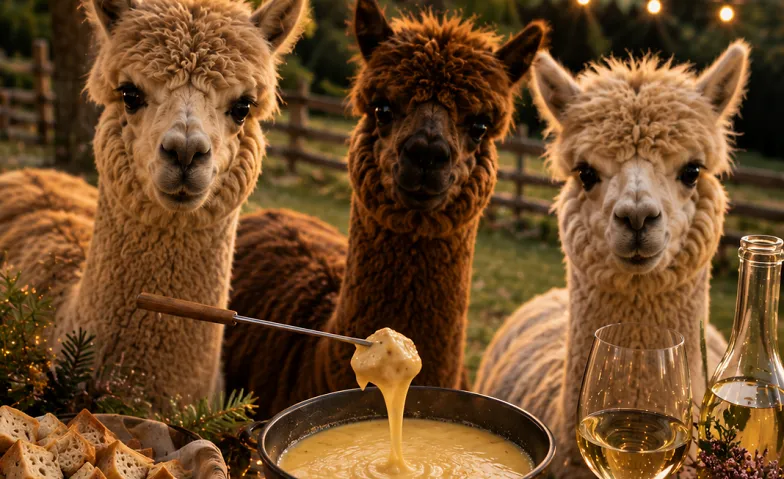 Event-Image for 'Fondue inmitten Alpakas'