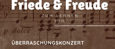 Event-Image for 'Friede & Freude zum lernen'