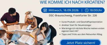Event-Image for 'WORKSHOP - Wie komme ich nach Kroatien?'