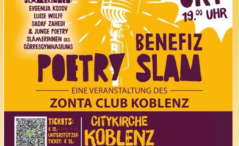 Raum für Stimmen-Benefiz Poetry Slam