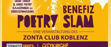 Event-Image for 'Raum f&uuml;r Stimmen-Benefiz Poetry Slam'
