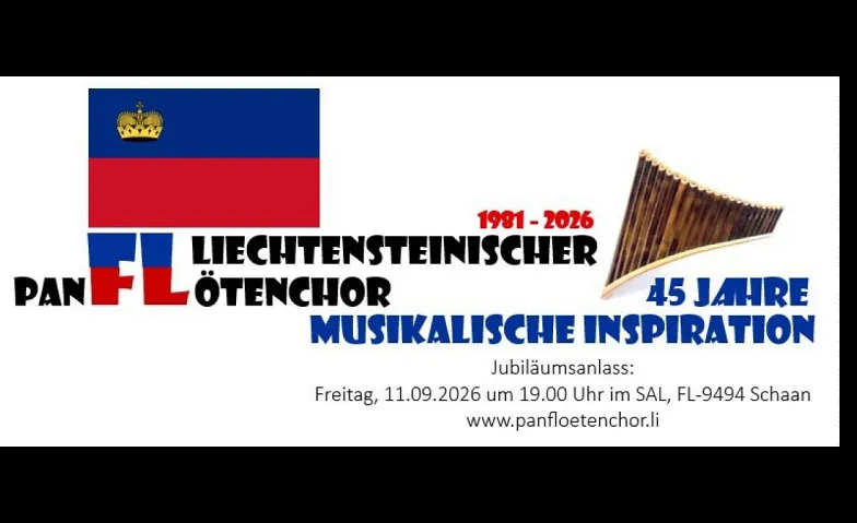 45 Jahre Liechtensteiner Panflötenchor