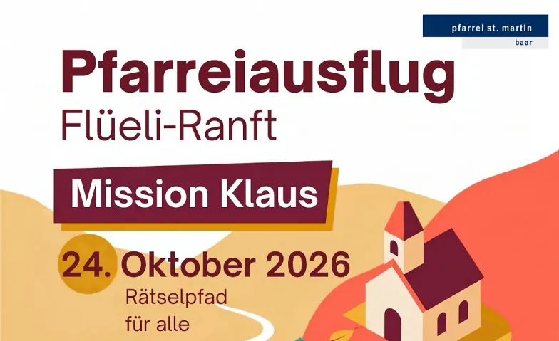 Auf den Spuren von Bruder Klaus, Evénements pour les enfants / Evénements familiaux, Pfarreiheim St. Martin