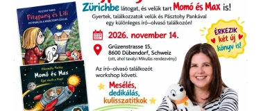Event-Image for 'Pitypang &eacute;s Lili Z&uuml;richben &ndash; tal&aacute;lkoz&aacute;s P&aacute;sztohy Pank&aacute;val'