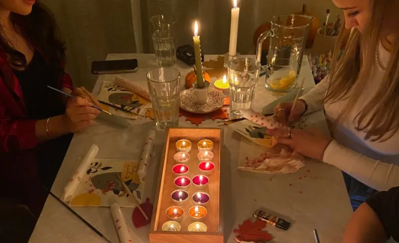 Pintando Velas + Vino y Aperitivos, Eating & Drinking / Dinner Event, GZ Loogarten, Badenerstrasse