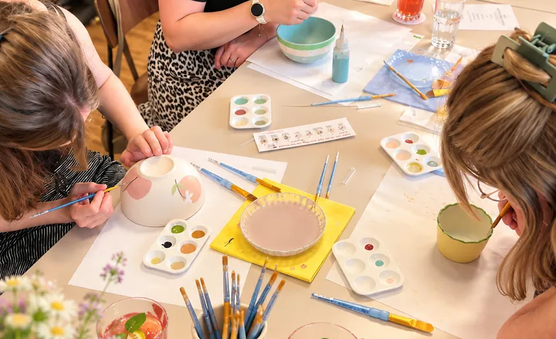 Offenes Atelier - Keramik bemalen