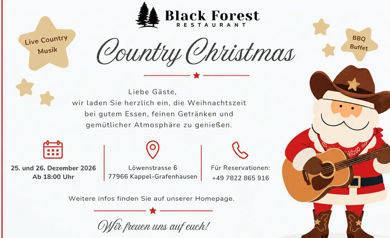 Country Christmas Tickets