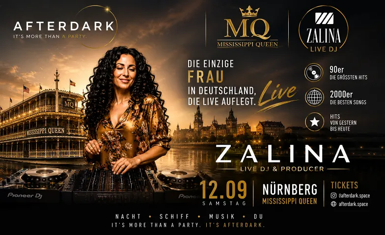 AFTERDARK Nürnberg – 90er & 2000er Party mit ZALINA LIVE