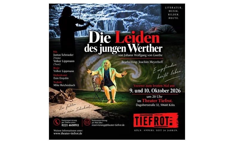 Event-Image for '&bdquo;Die Leiden des jungen Werther&ldquo; von J.W. von Goethe zum letz'