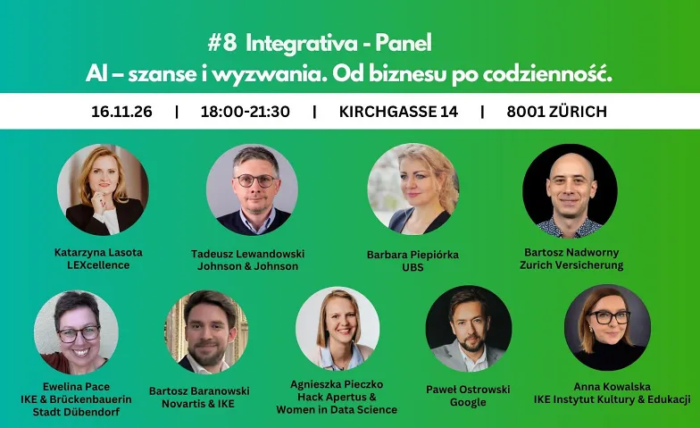 #8 INTEGRATIVA. AI - szanse i wyzwania., Cours & Séminaires / Economie, Karl der Grosse