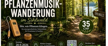 Event-Image for 'Pflanzenwanderung mit Pflanzenmusik im Sihlwald'