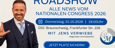 Event-Image for 'ROADSHOW - Alle News vom nationalen Kongress 2026'