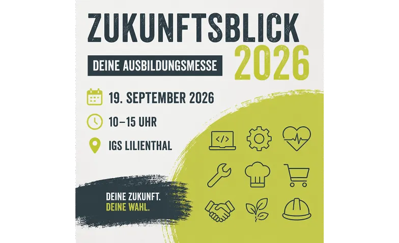 "Zukunftsblick 2026" - Deine Ausbildungsmesse
