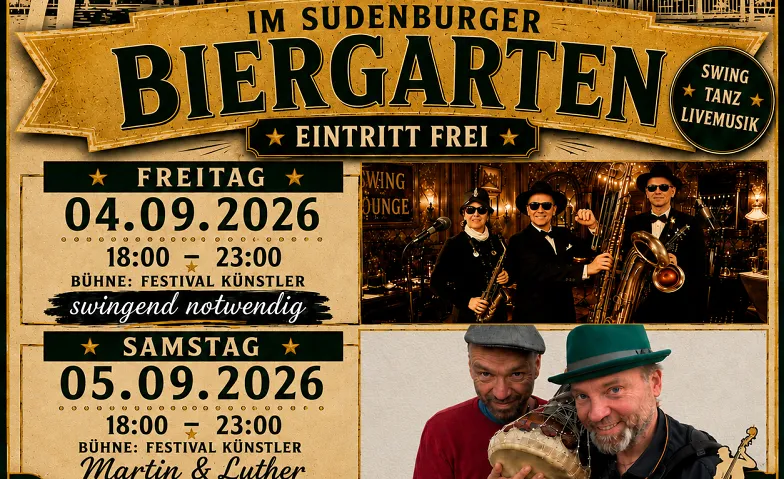 Magdeburger Swing Festival 2026 im Sudenburger Biergarten
