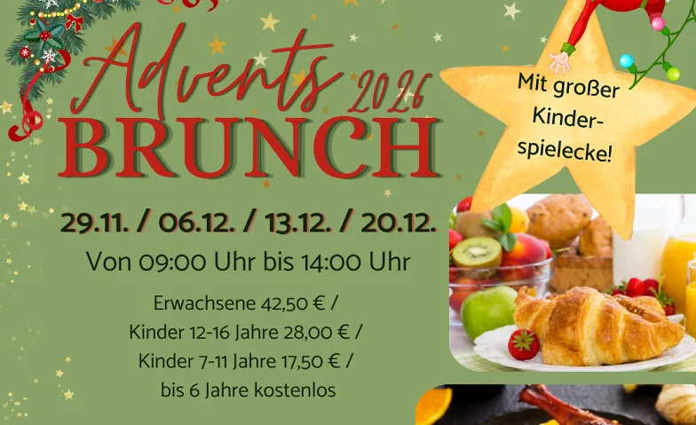 Event-Image for 'Adventsbrunch - mit gro&szlig;er Kinderspielecke'