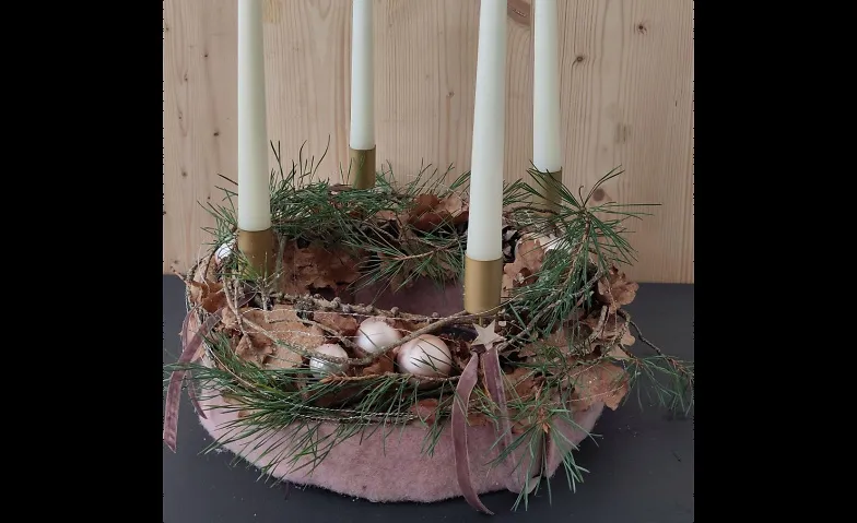 Adventskranz modern