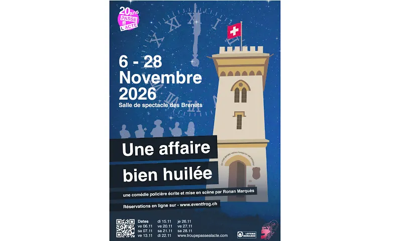 Event-Image for 'Une affaire bien huil&eacute;e'