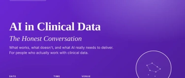 Event-Image for 'AI in Clinical Data - The Honest Conversation'