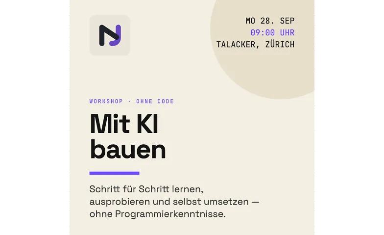 Mit KI bauen: lernen, ausprobieren und umsetzen