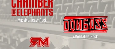 Event-Image for 'AMPLIFIED BONN, VOL. 2: CHAMBER OF ELEPHANTS // DONBASS'