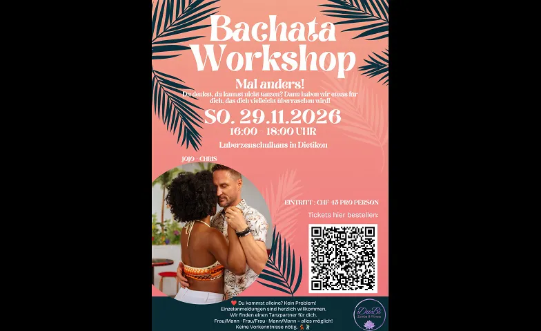 Bachata Workshop für absolute Anfänger, Cours & Séminaires / Musique & Danse, Luberzen Schulhaus Turnhalle