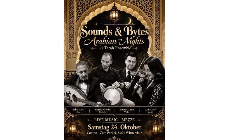 Event-Image for 'Sounds & Bytes - Arabian Nights with Tarab Ensemble'